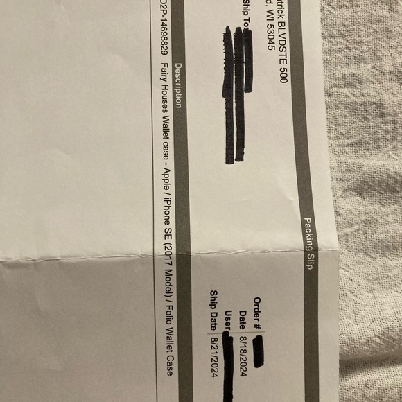 Phone Case for Apple iPhone SE 2017 by Stringberry in Fairy House design NWT - Picture 5 of 6